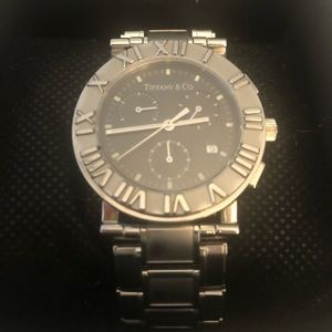 Tiffany & Co Atlas Chronograph mens watch